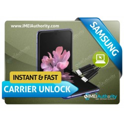 SAMSUNG GALAXY Z FLIP F700U REMOTE CARRIER UNLOCK